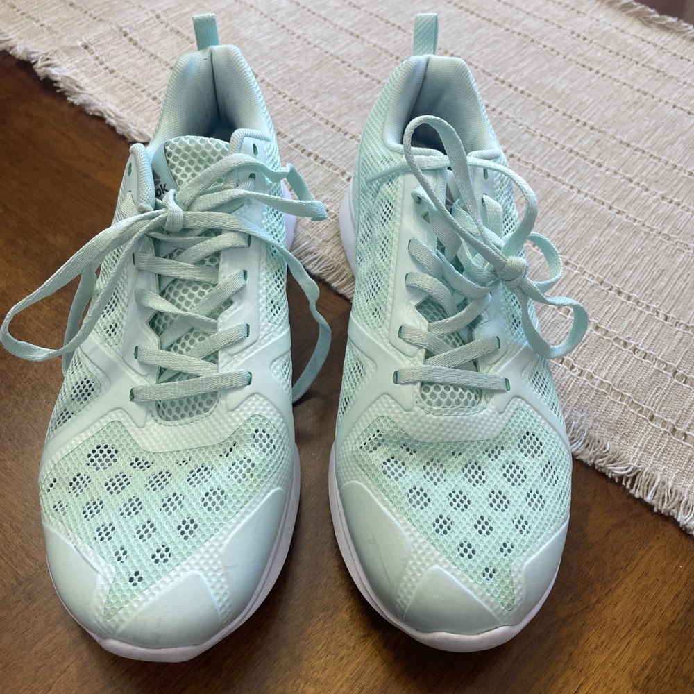 Reebok Hexalite TR Women's Training Shoes Mint Green Seafoam Mesh Size 9